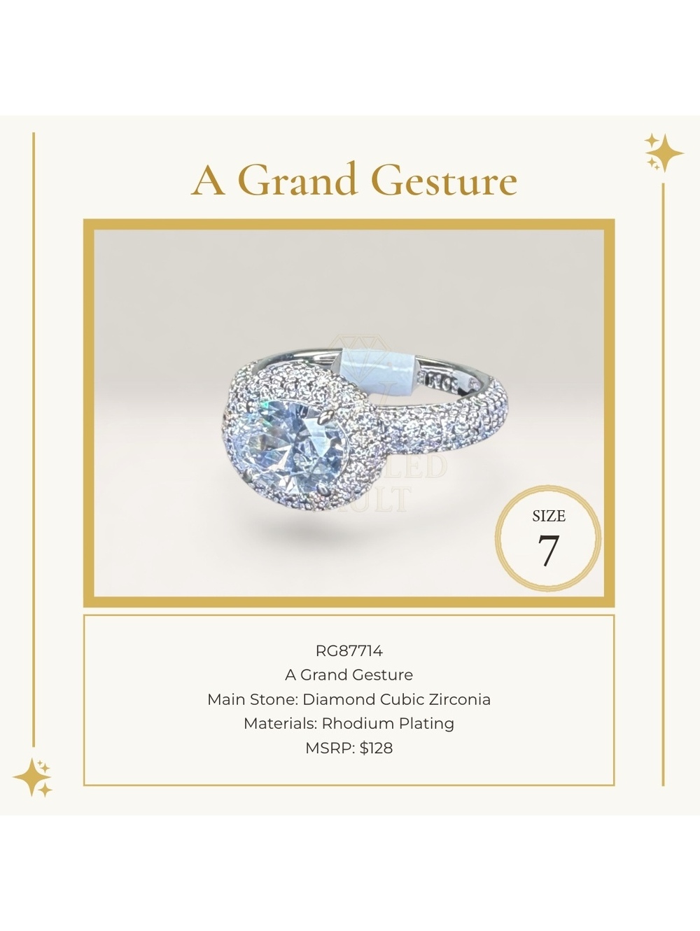 A Grand Gesture - Size 7 - OG